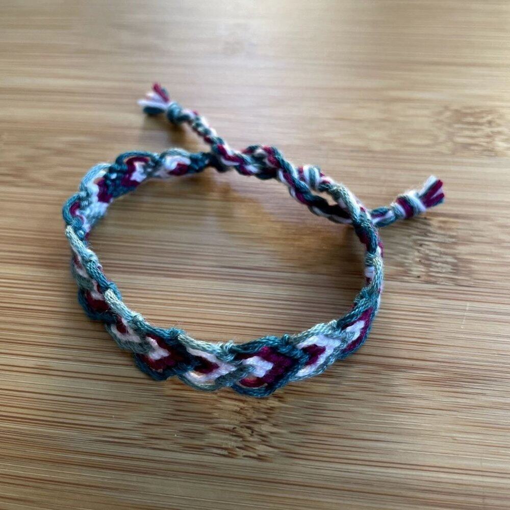 Alaina Woven Bracelet anklet trendy comfortable tie embroidery thread woven gift